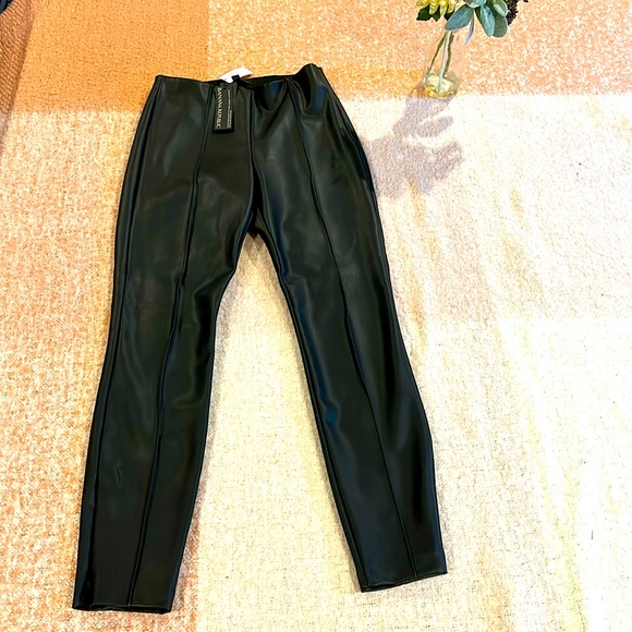 Banana Republic Vegan Leather Pants - Picture 2 of 9